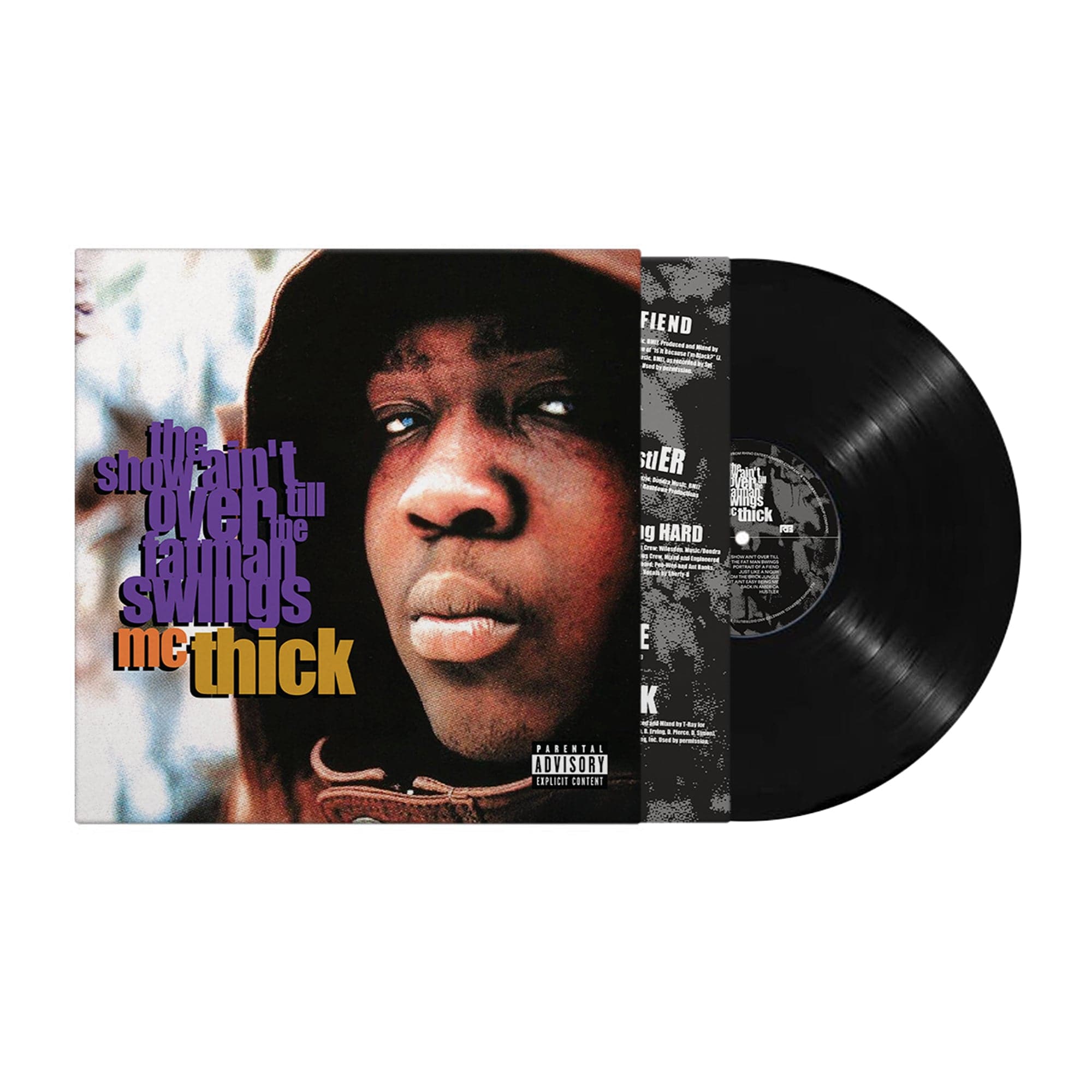 MC Thick - The Show Ain't Over Till The Fat Man Swings (LP) – Fat