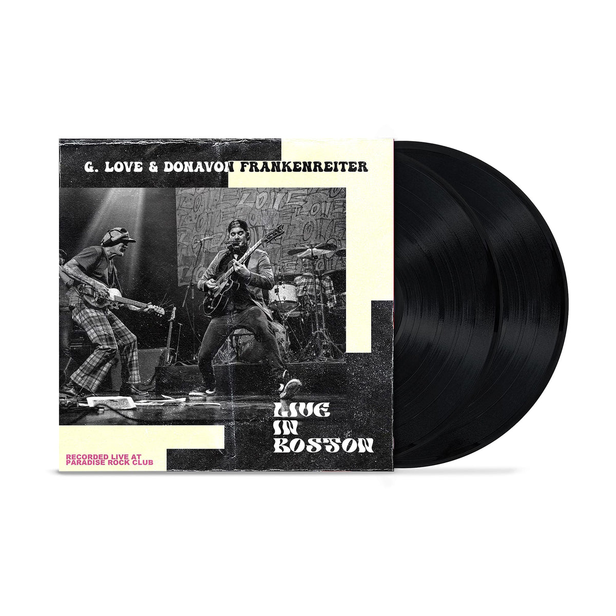 G. Love & Donavon Frankenreiter - Live in Boston (2xLP - Black Vinyl) REGIME MUSIC GROUP