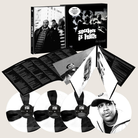 De La Soul - Stakes Is High [30th Anniversary] (4xLP - Black & White Vinyl Box Set w/ Booklet) RESERVOIR MEDIA MANAGEMENT,INC