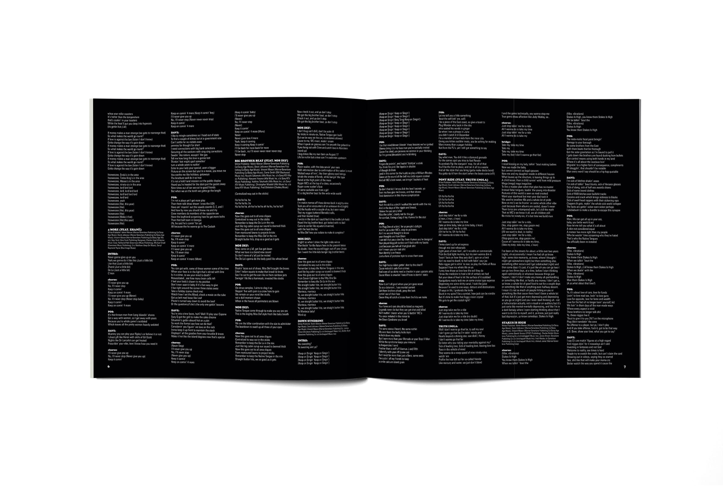 De La Soul - Stakes Is High [30th Anniversary] (4xLP - Black & White Vinyl Box Set w/ Booklet) RESERVOIR MEDIA MANAGEMENT,INC