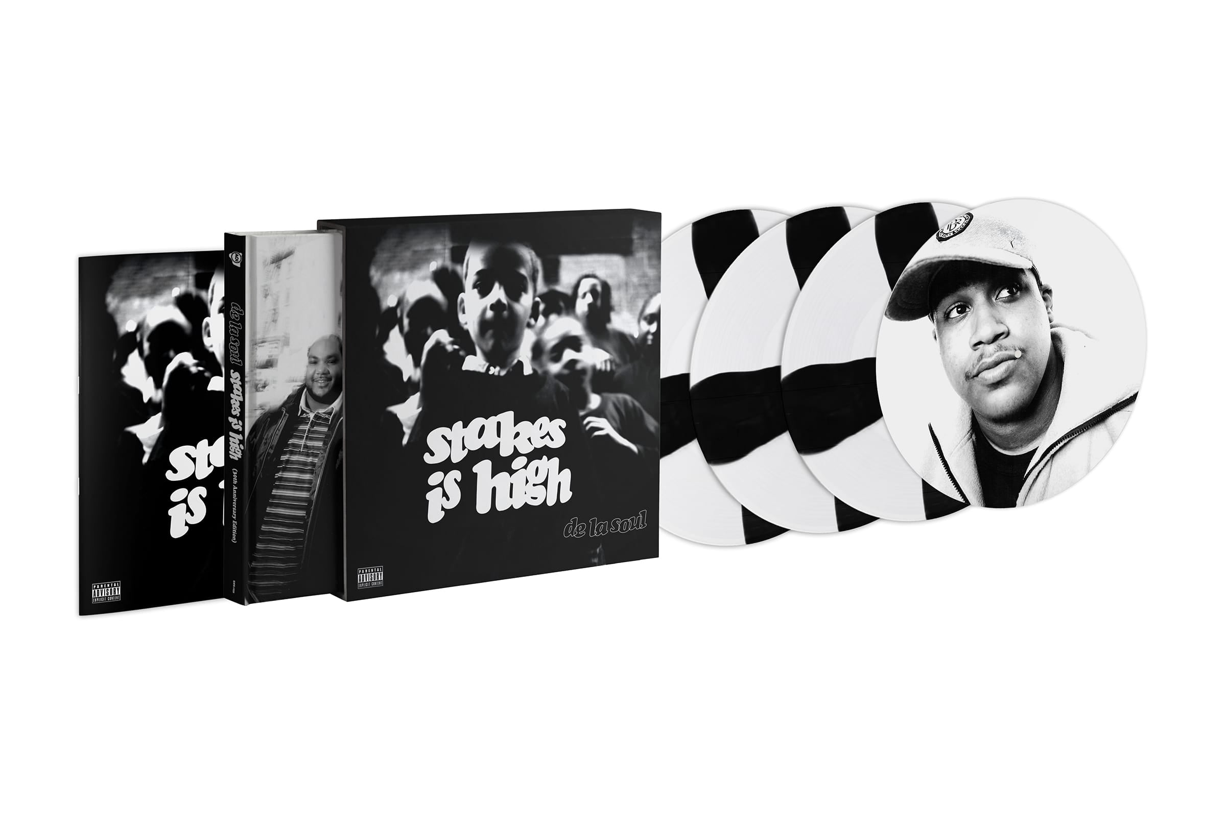 De La Soul - Stakes Is High [30th Anniversary] (4xLP - Black & White Vinyl Box Set w/ Booklet) RESERVOIR MEDIA MANAGEMENT,INC