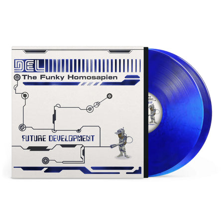 Del the Funky Homosapien - Future Development (2xLP - Metallic Blue Vinyl) Rhymesayers
