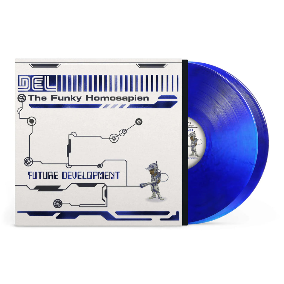 Del the Funky Homosapien - Future Development (2xLP - Metallic Blue Vinyl) Rhymesayers