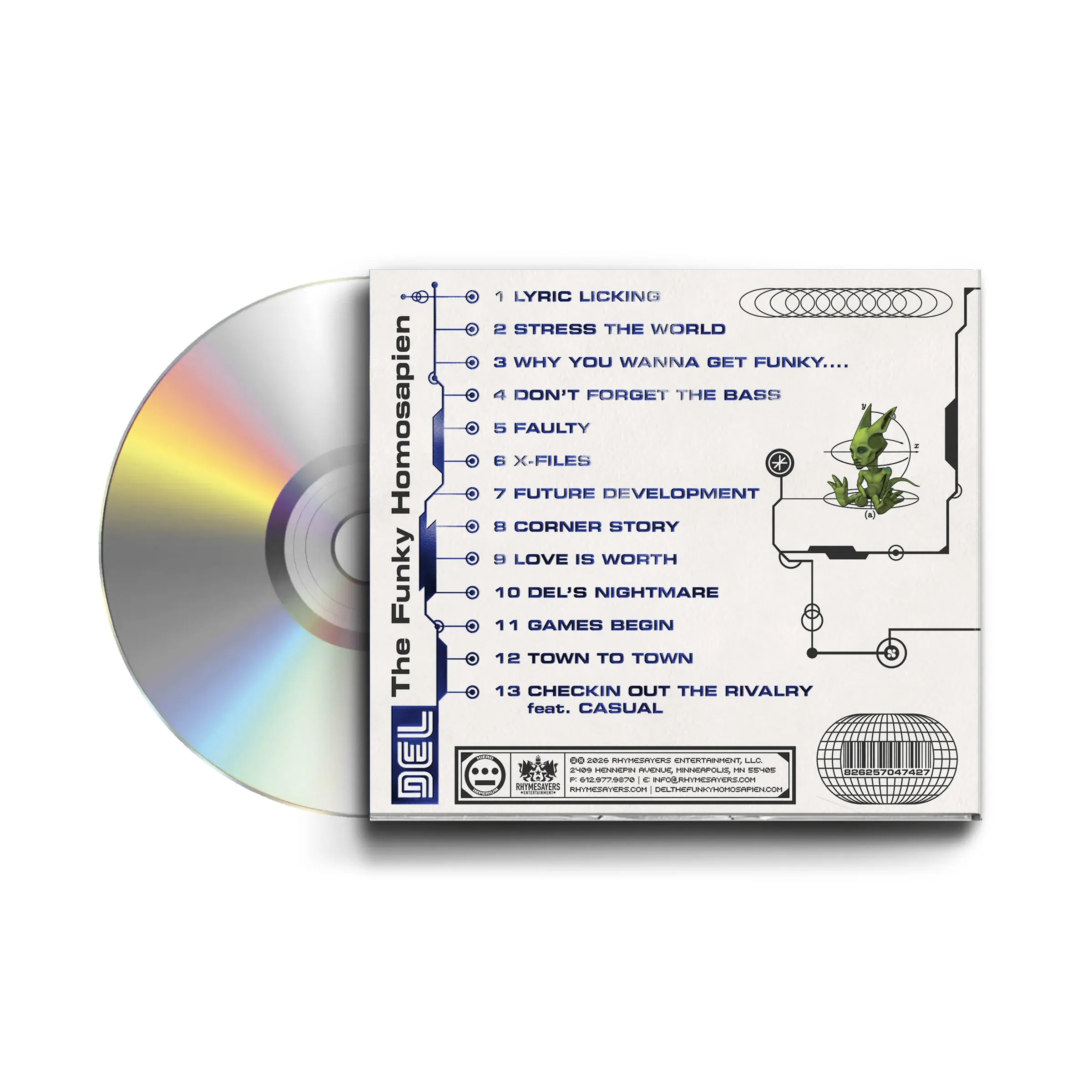 Del the Funky Homosapien - Future Development (CD) Rhymesayers