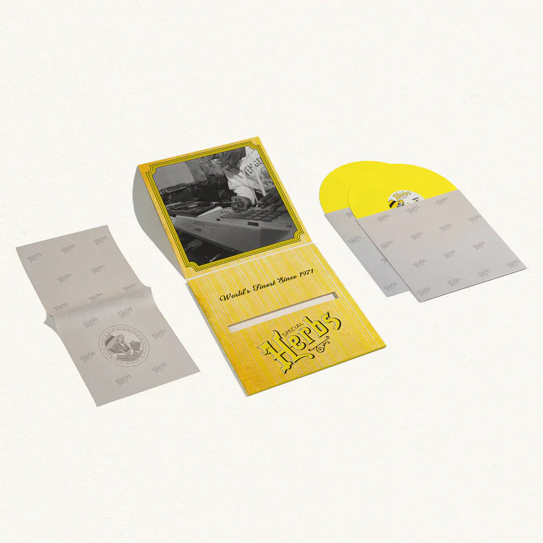 MF DOOM - Metal Fingers Presents: Special Herbs Vol. 3 & 4 (2xLP - Lemon Yellow Vinyl) Rhymesayers