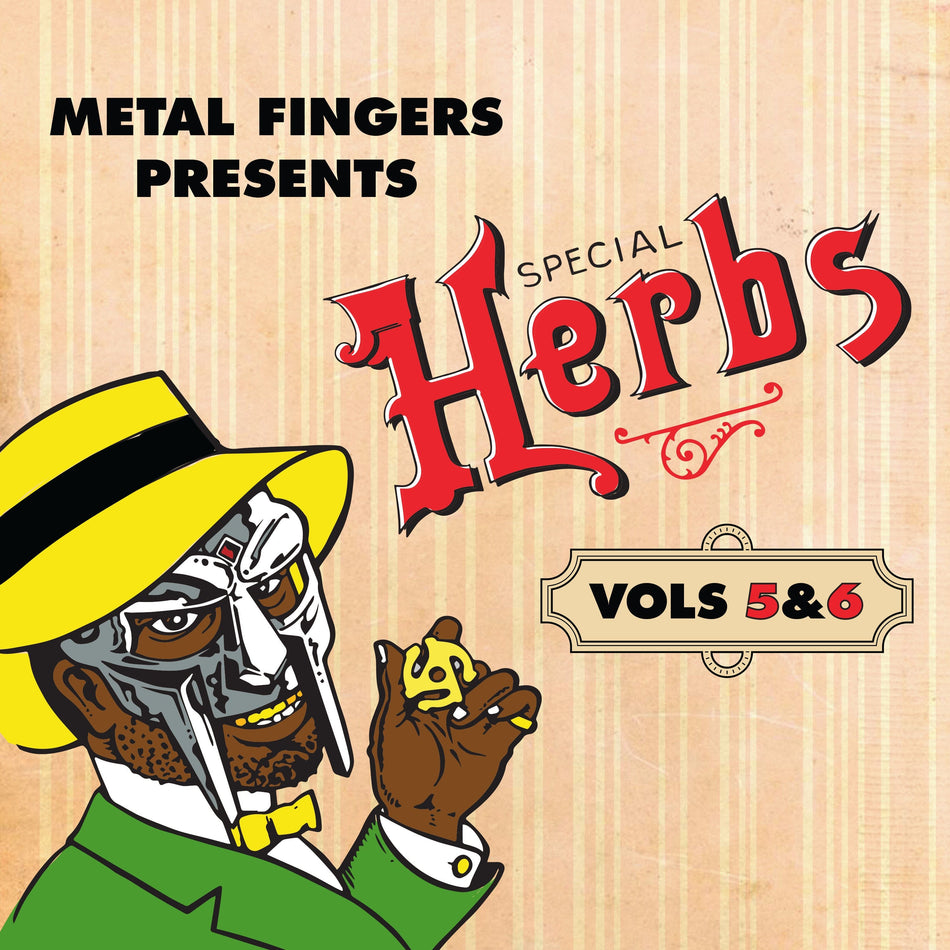 MF DOOM - Metal Fingers Presents: Special Herbs Vol. 5 & 6 (2xLP - Apple Red Vinyl) Rhymesayers