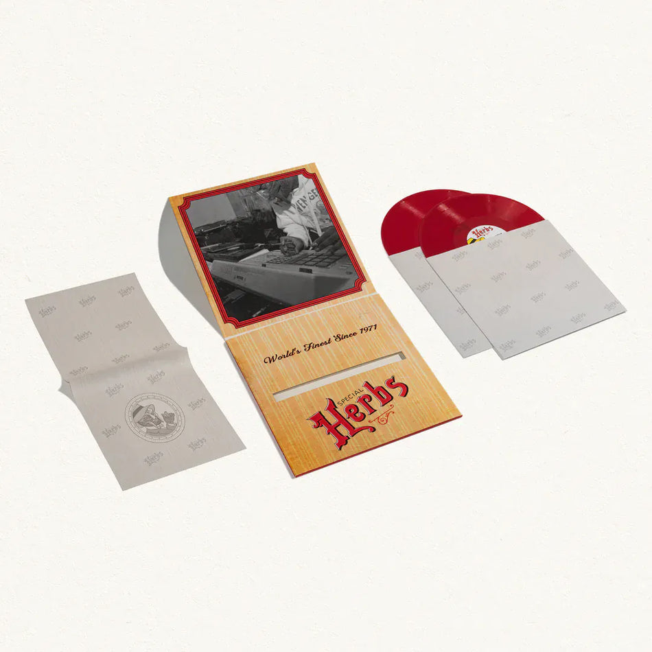 MF DOOM - Metal Fingers Presents: Special Herbs Vol. 5 & 6 (2xLP - Apple Red Vinyl) Rhymesayers