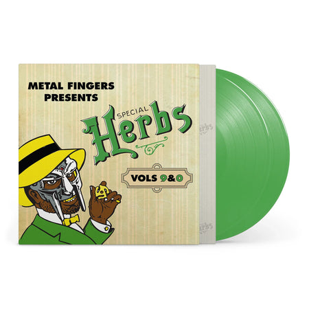 MF DOOM - Metal Fingers Presents: Special Herbs Vol. 9 & 0 (2xLP - Evergreen Vinyl) Rhymesayers