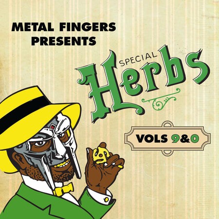 MF DOOM - Metal Fingers Presents: Special Herbs Vol. 9 & 0 (2xLP - Evergreen Vinyl) Rhymesayers