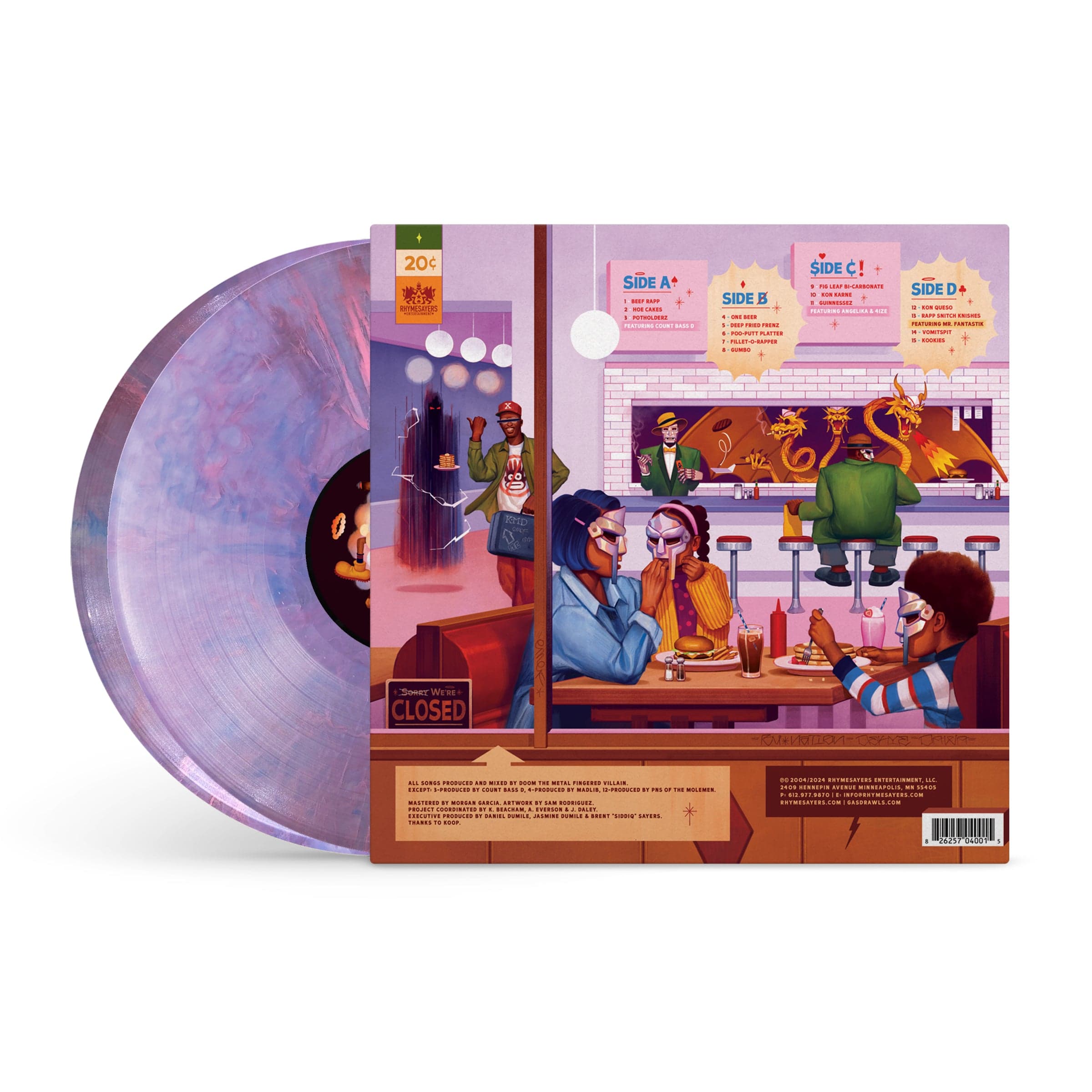 MF DOOM MM FOOD レコード　LP MF DOOM - MMFood (20th Anniversary Edition) (2XLP - Sweet Tart