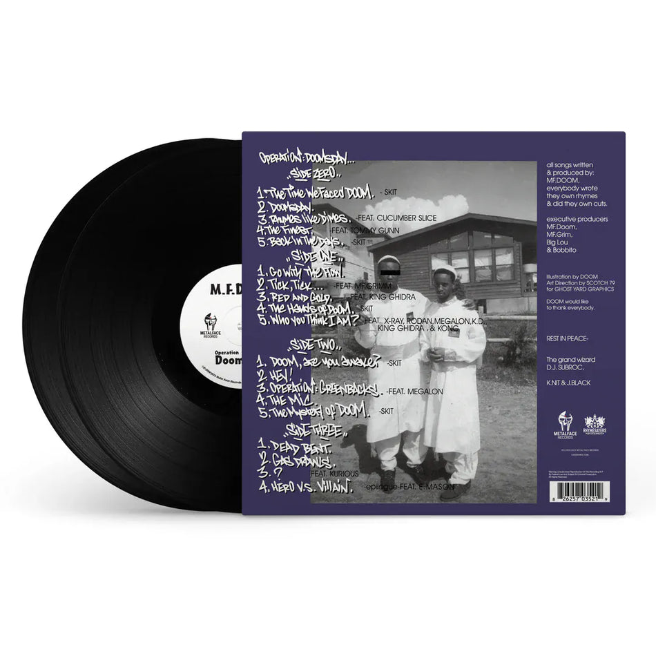 MF DOOM - Operation: Doomsday (2xLP) Rhymesayers