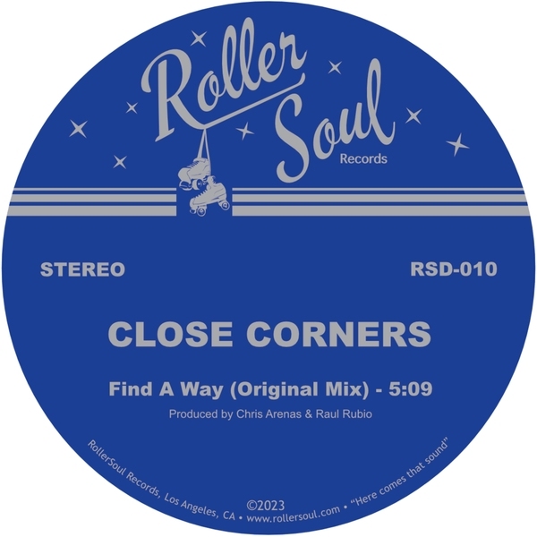 Close Corners - Find The Way (Digital Single) Rollersoul Records