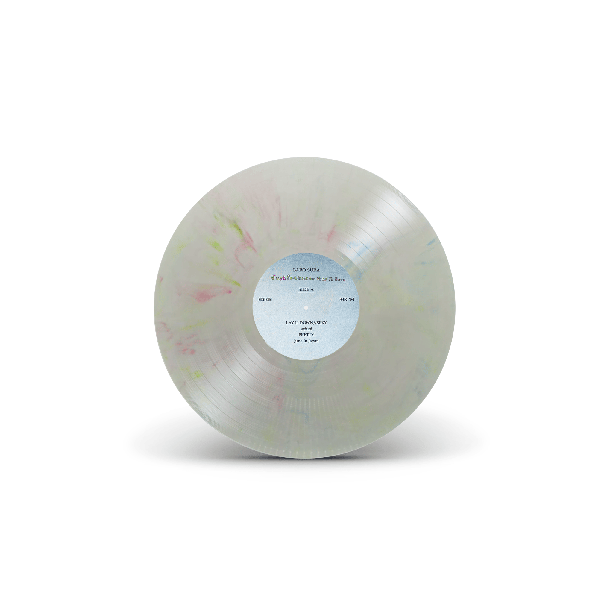 Baro Sura - Just Problems You Need to Know (LP - Pastel Marbled Vinyl) Rostrum Records