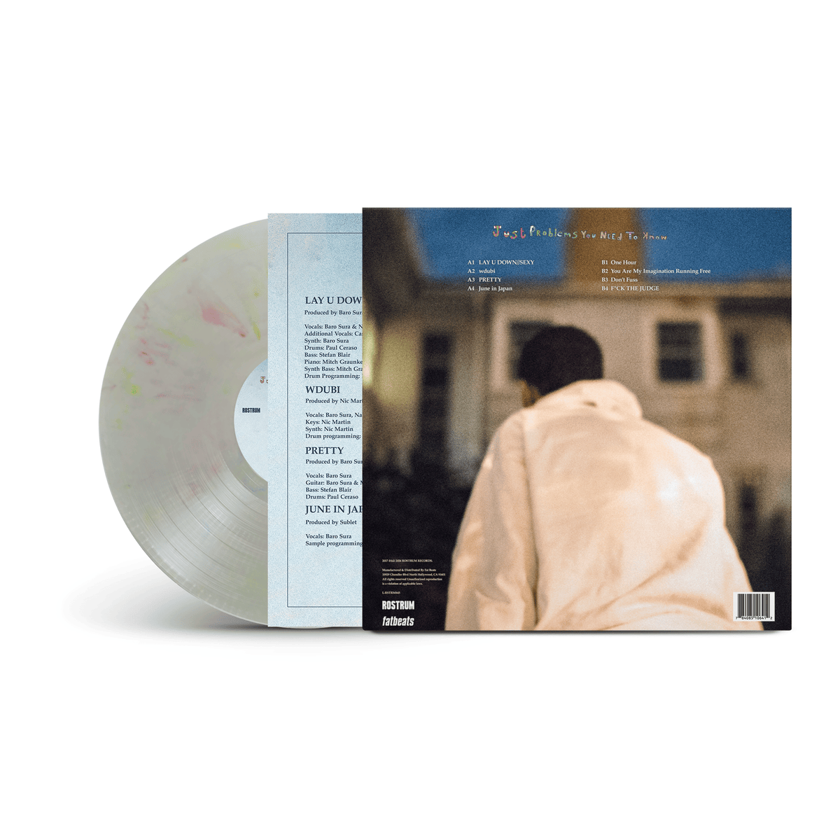 Baro Sura - Just Problems You Need to Know (LP - Pastel Marbled Vinyl) Rostrum Records