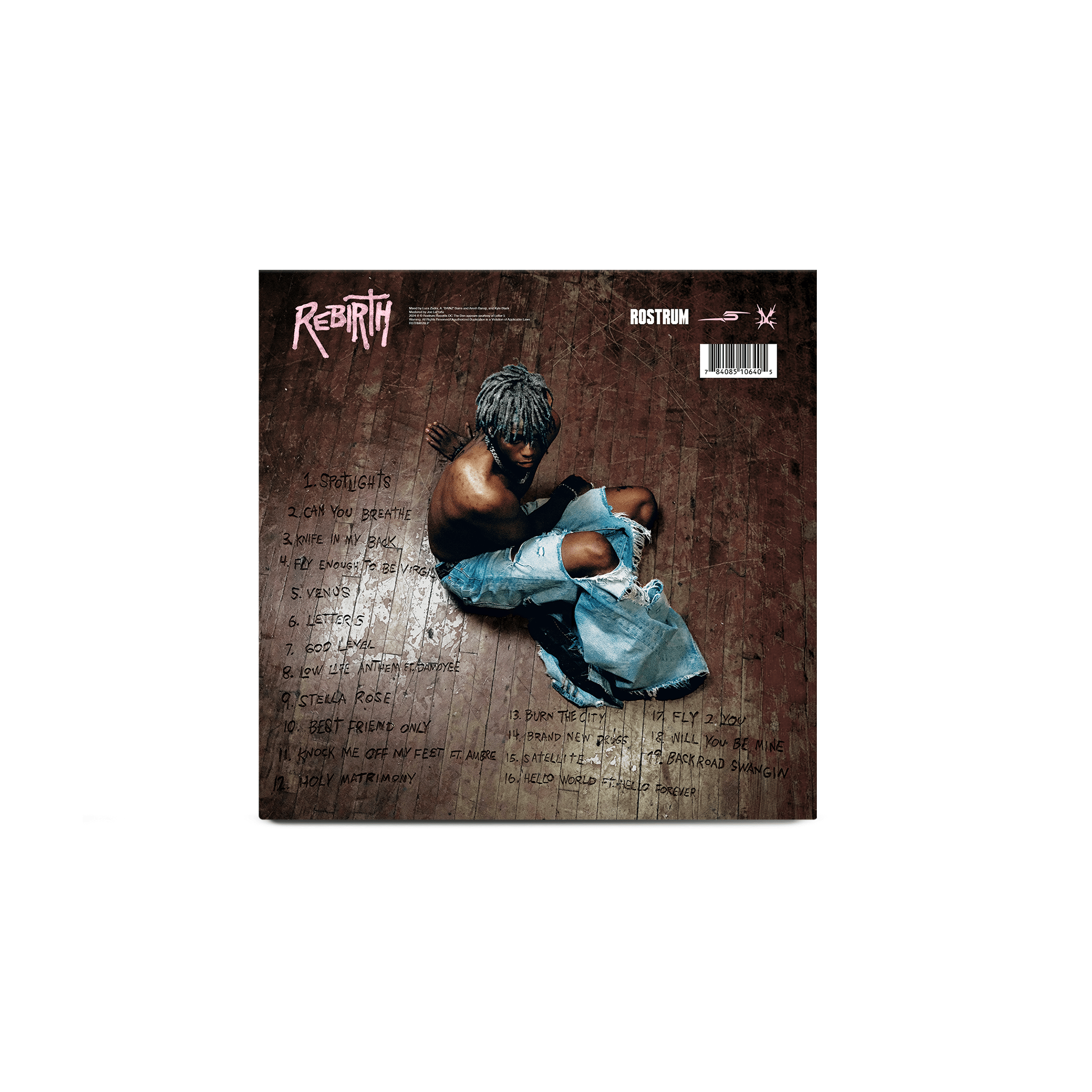 DC The Don - REBIRTH (2xLP - Blue Marbled Vinyl) Rostrum Records
