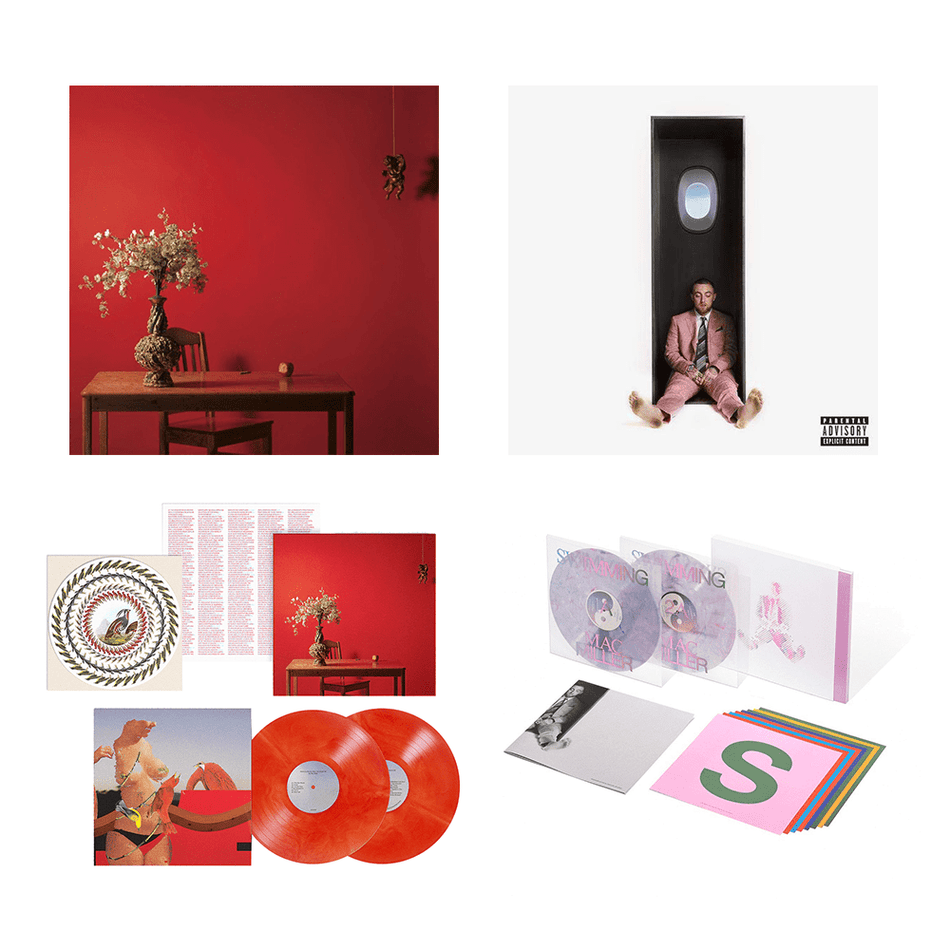 Mac Miller Box Set Vinyl Bundle (Watching Movies 10th Anniversary Box Set, Swimming Anniversary Box Set) Rostrum Records