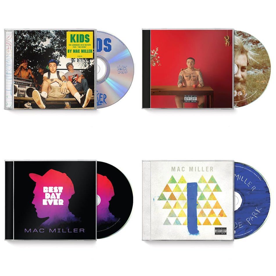 Mac Miller CD Bundle (4-Pack) Rostrum Records