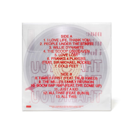 Mac Miller - I Love Life, Thank You (LP -  Clear Vinyl - Thank You Edition) Rostrum Records