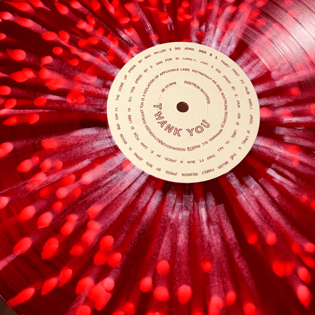 Mac Miller - I Love Life, Thank You (LP - Red w/White Splatter Vinyl) ROSTRUM RECORDS