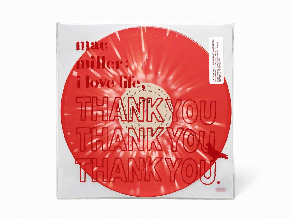 Mac Miller - I Love Life, Thank You (LP - Red w/White Splatter Vinyl) ROSTRUM RECORDS