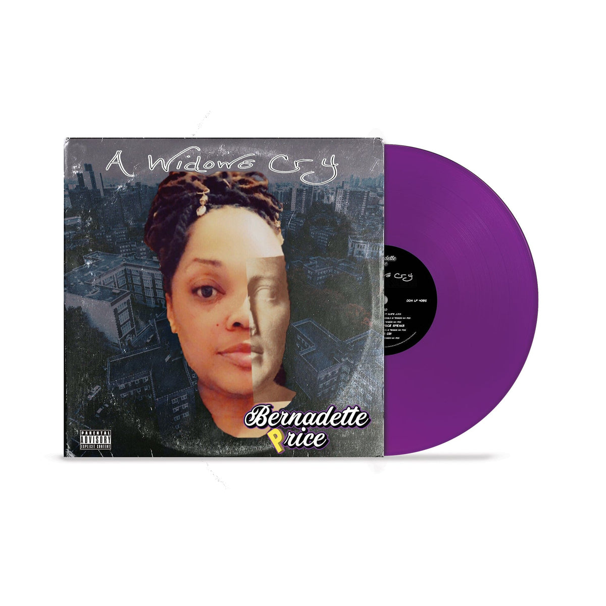 Bernadette Price - A Widows Cry (LP - Neon Purple Vinyl) Ruck Down/Duck Down