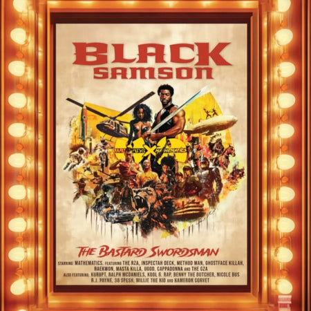 Black Samson - The Bastard Swordsman (2xLP - 180g Vinyl, CD, Cassette) Ruffnation Music