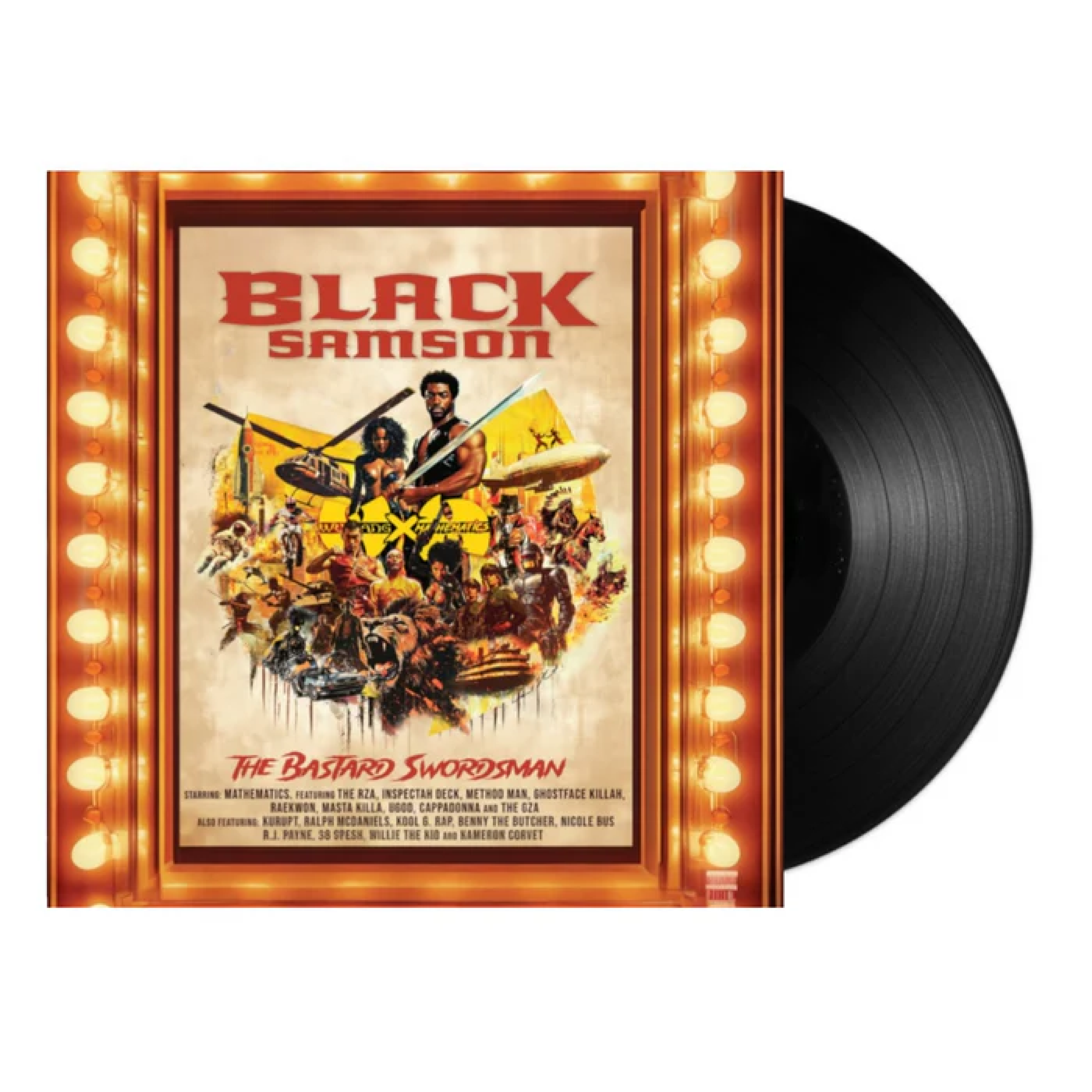 Black Samson - The Bastard Swordsman (LP - 180g Vinyl, CD, Cassette) Ruffnation Music