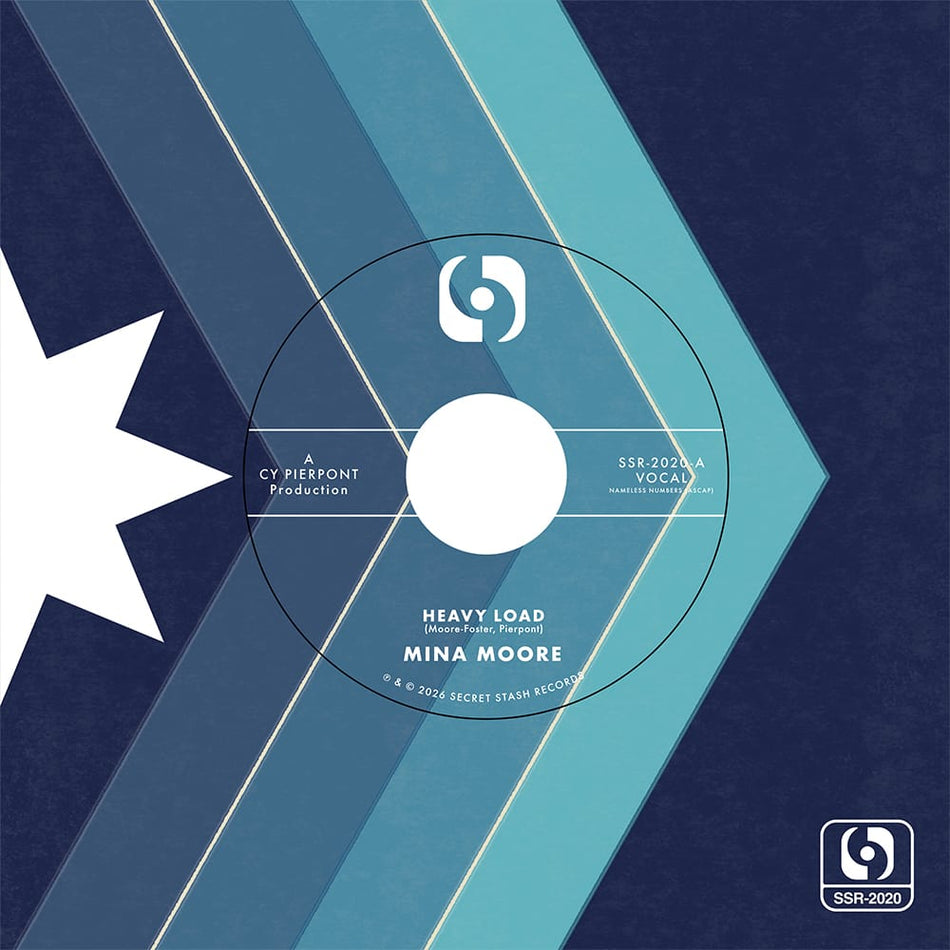 Mina Moore - When The Spirit Says Sing b/w Heavy Load (7") Secret Stash Records