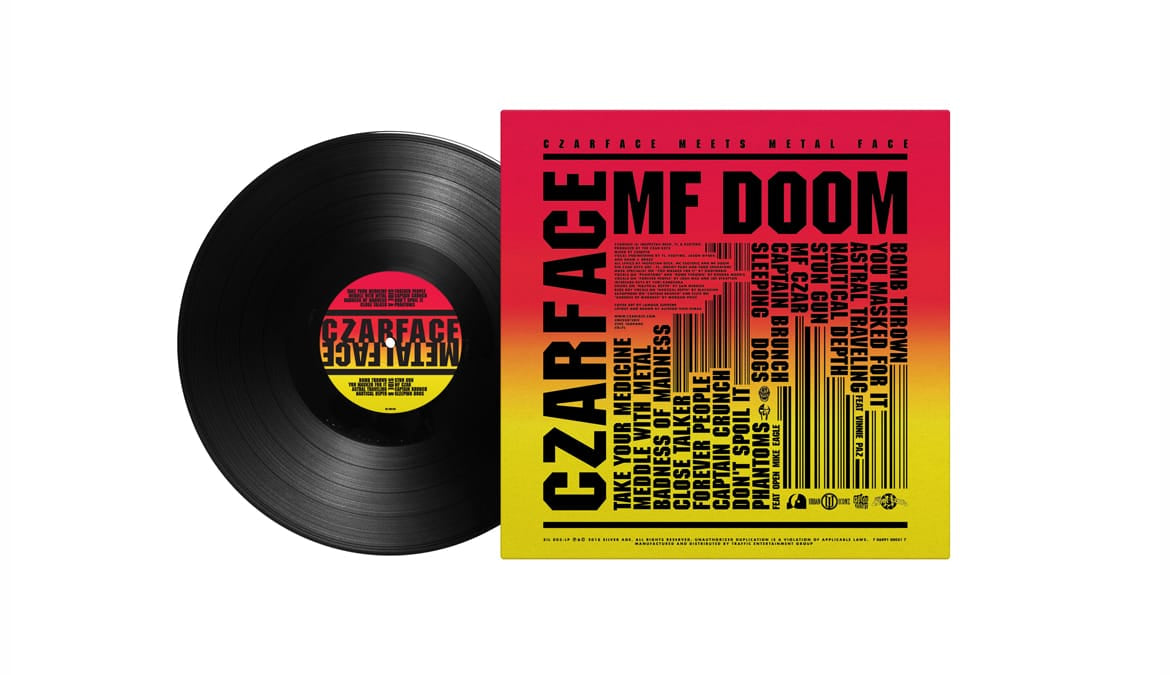 Czarface - Czarface Meets Metal Face (LP - Black Vinyl) Silver Age