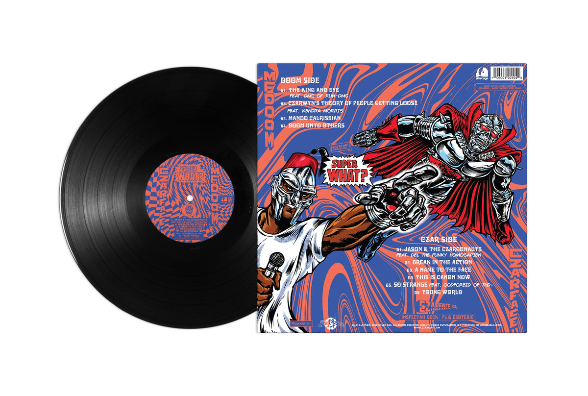 Czarface & MF DOOM - Super What? (LP - Black Vinyl) Silver Age