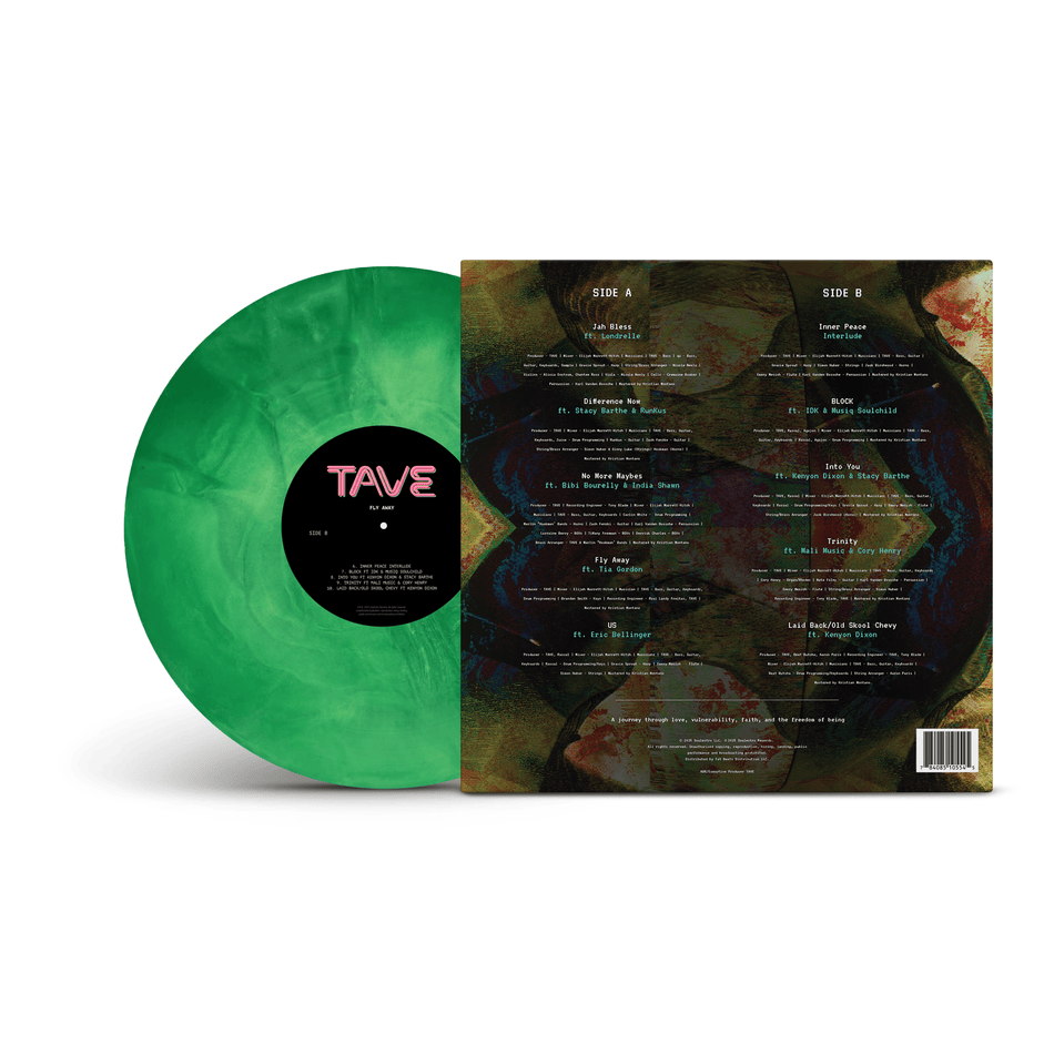 TAVE - Fly Away (LP - Emerald Green Vinyl) Soulectro Records