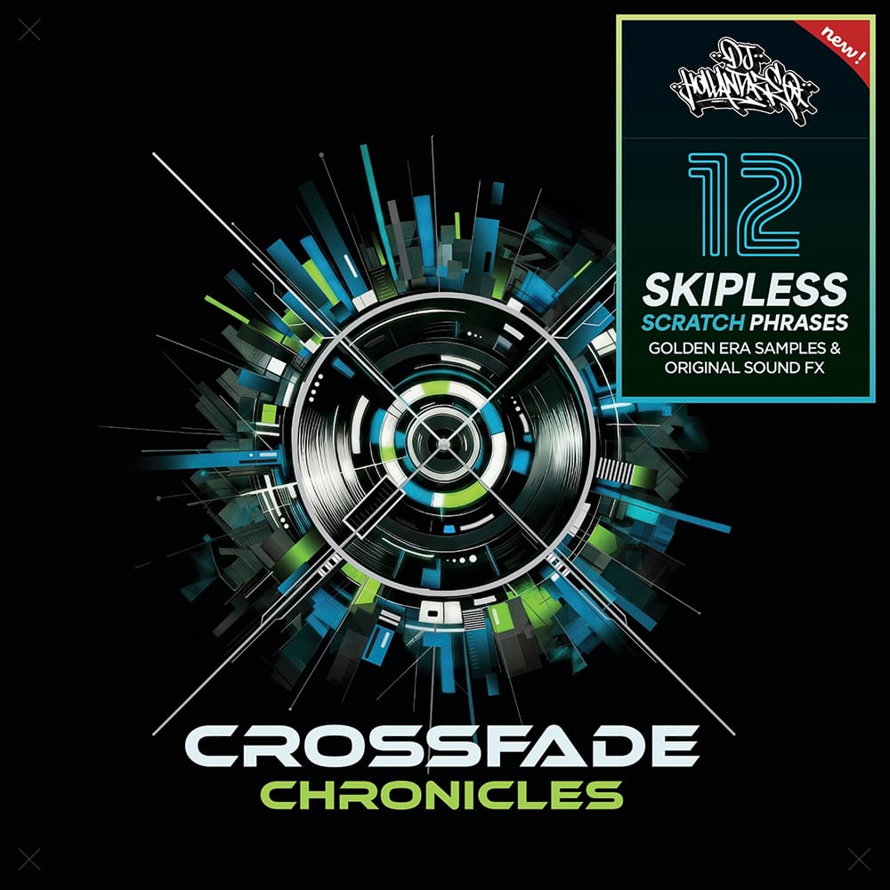 DJ HollanDAZE - Crossfade Chronicles (7" - Blue Vinyl) Sound Science Records