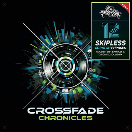 DJ HollanDAZE - Crossfade Chronicles (7" - Blue Vinyl) Sound Science Records