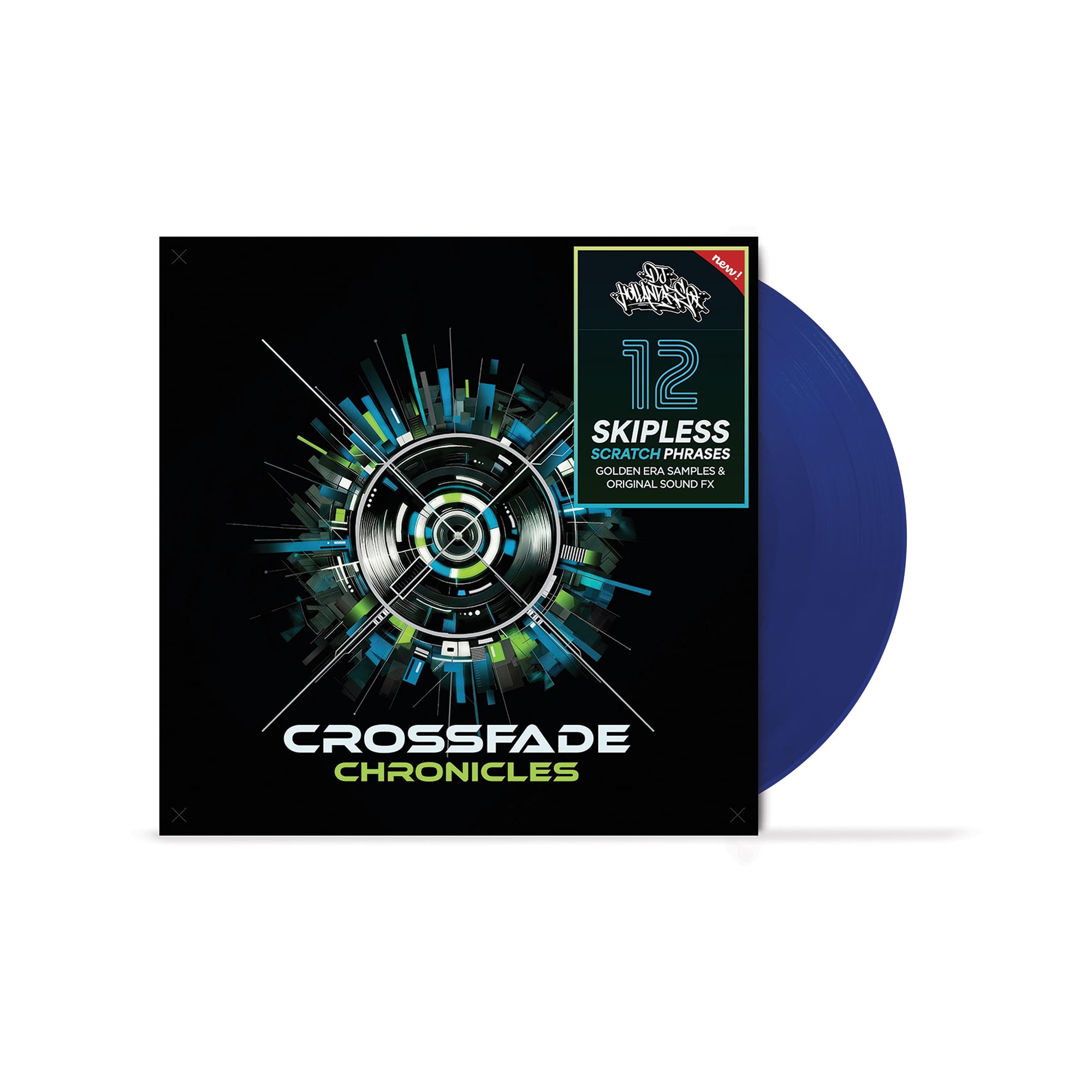 DJ HollanDAZE - Crossfade Chronicles (7" - Blue Vinyl) Sound Science Records