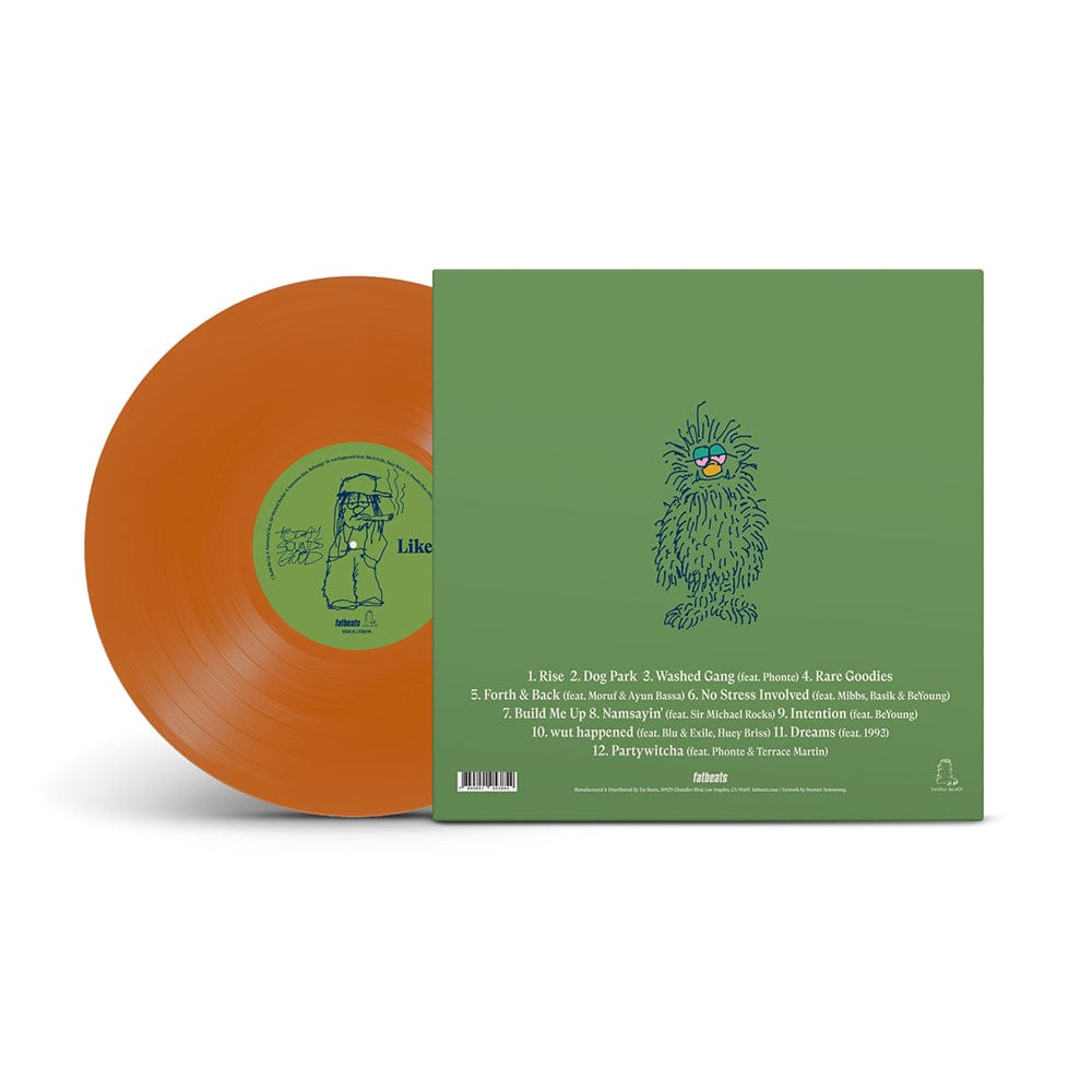 Like - Today Sounds Good (LP - Tangerine Vinyl) Squatch Records