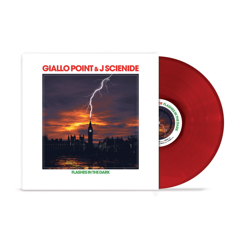 Giallo Point & J Scienide - Flashes In The Dark (LP) LP - Opaque Red Vinyl Static King