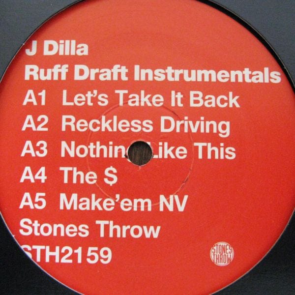 J Dilla - Ruff Draft Beats (LP) Stones Throw