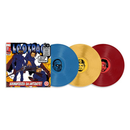 Lootpack - Soundpieces: Da Antidote! (3xLP - Primary Colors Vinyl) Stones Throw