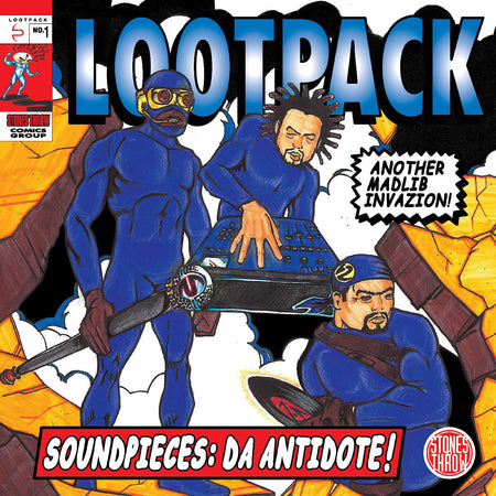 Lootpack - Soundpieces: Da Antidote! (3xLP - Primary Colors Vinyl) Stones Throw