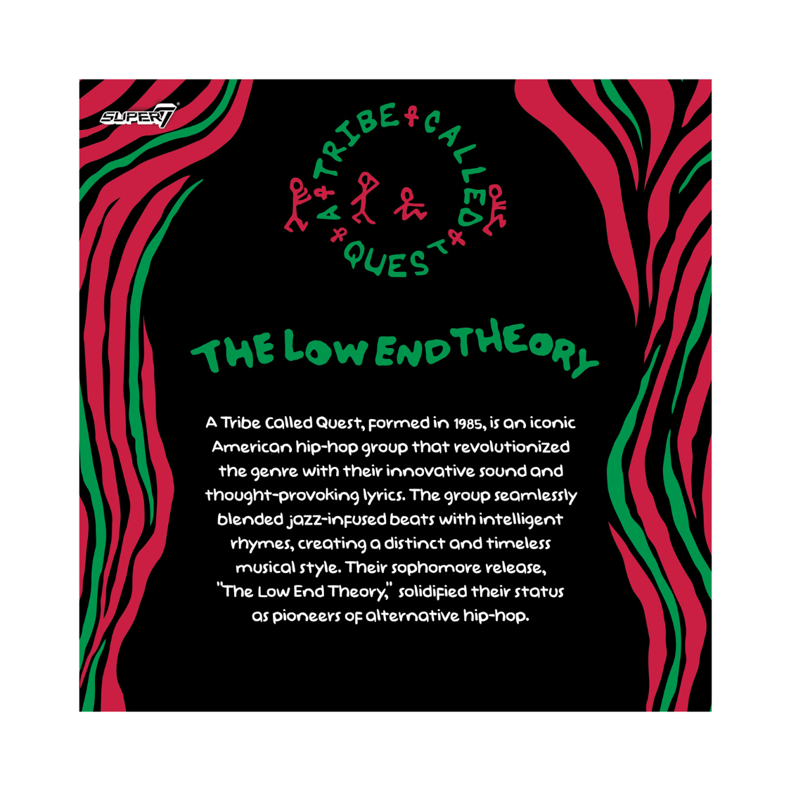 A Tribe Called Quest - The Low End Theory ReAction (3x3.75" Figures) Super7