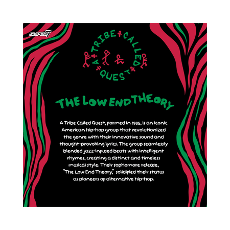 A Tribe Called Quest - The Low End Theory ReAction (3x3.75" Figures) Super7