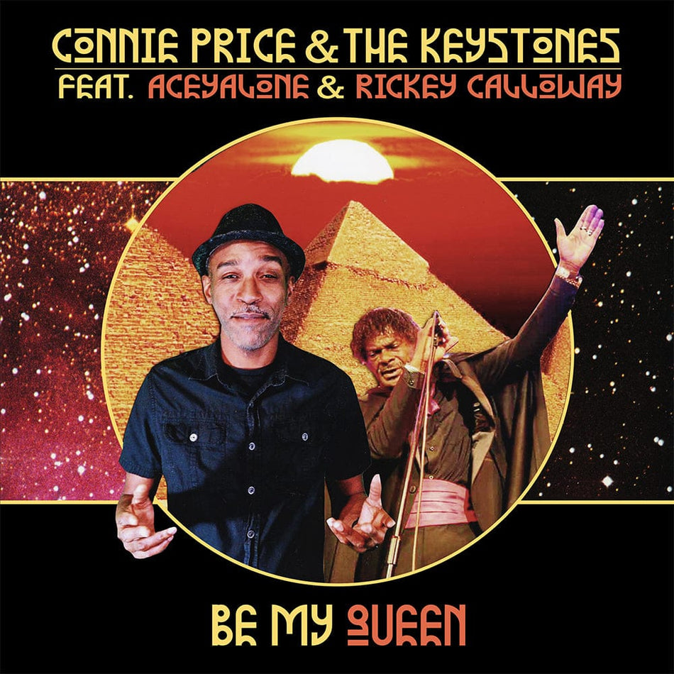 Connie Price & The Keystones ft. Aceyalone & Rickey Calloway - Be My Queen b/w Be My Queen (Instrumental) (7" - Purple w/ Black & White Splatter Vinyl) Superjock Records