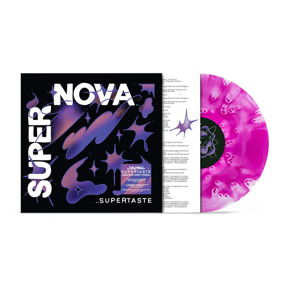 Supertaste - Supernova (LP - Cosmic Purple Vinyl) SUPERTASTE