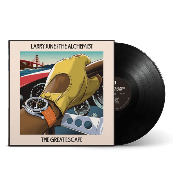 Larry June & The Alchemist -  The Great Escape (LP + Gatefold) LP - Black Vinyl The Freeminded Recs
