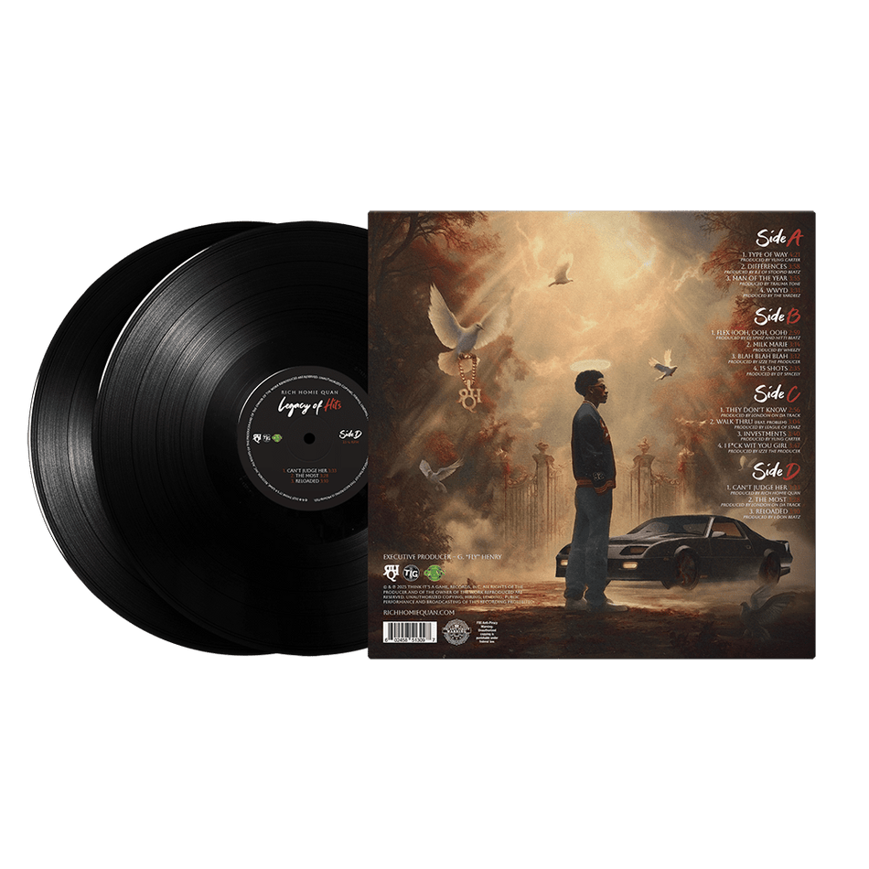 Rich Homie Quan - Legacy Of Hits (2xLP, CD) Think It's A Game Records, Inc.