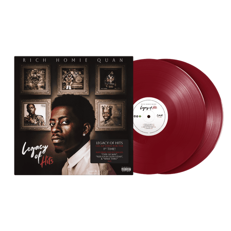 Rich Homie Quan - Legacy Of Hits (2xLP - Red Vinyl) Think It's A Game Records, Inc.