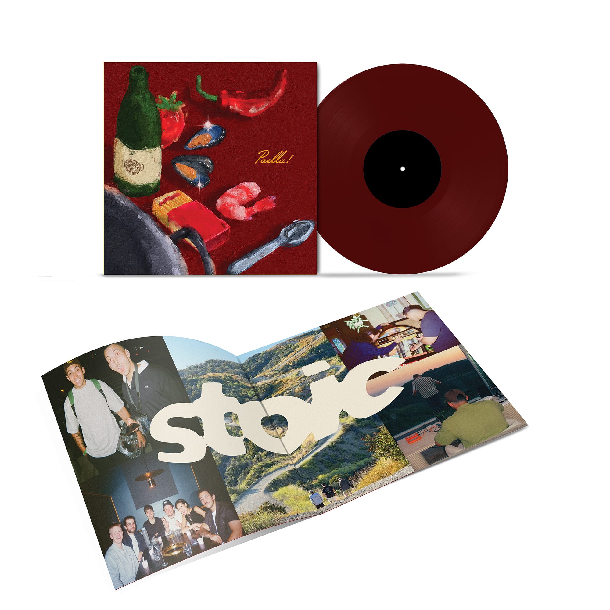 Stoic - PAELLA! (LP - Oxblood Vinyl + Booklet) THIRD AND HAYDEN