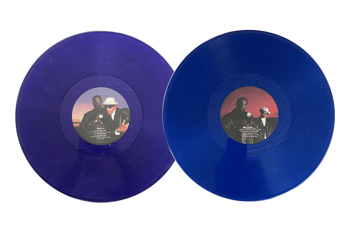 Ultra (Kool Keith & KutMasta Kurt) - Big Time 30th Anniversary (2xLP - Blue & Purple Pearlescent Vinyl) THRESHOLD RECORDINGS