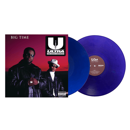 Ultra (Kool Keith & KutMasta Kurt) - Big Time 30th Anniversary (2xLP - Blue & Purple Pearlescent Vinyl) THRESHOLD RECORDINGS