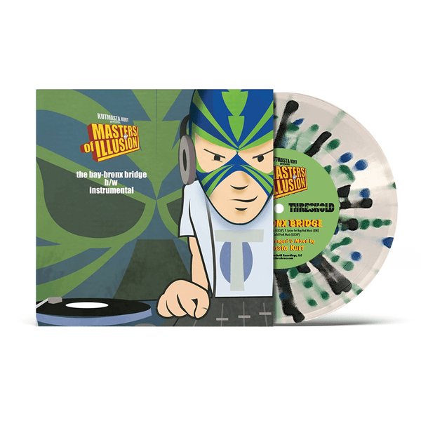 KutMasta Kurt presents Masters Of Illusion -  Bay-Bronx Bridge (7" - Splatter Vinyl) Threshold Records